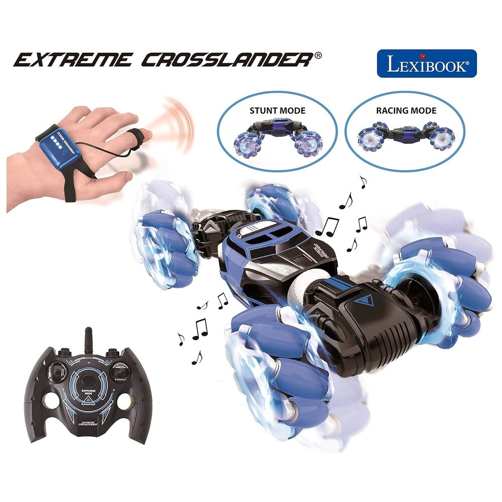 Imagen de Coche Teledirigido Luminoso Con Pulsera parte de nuestra colección en Espadas y más, sitio oficial.