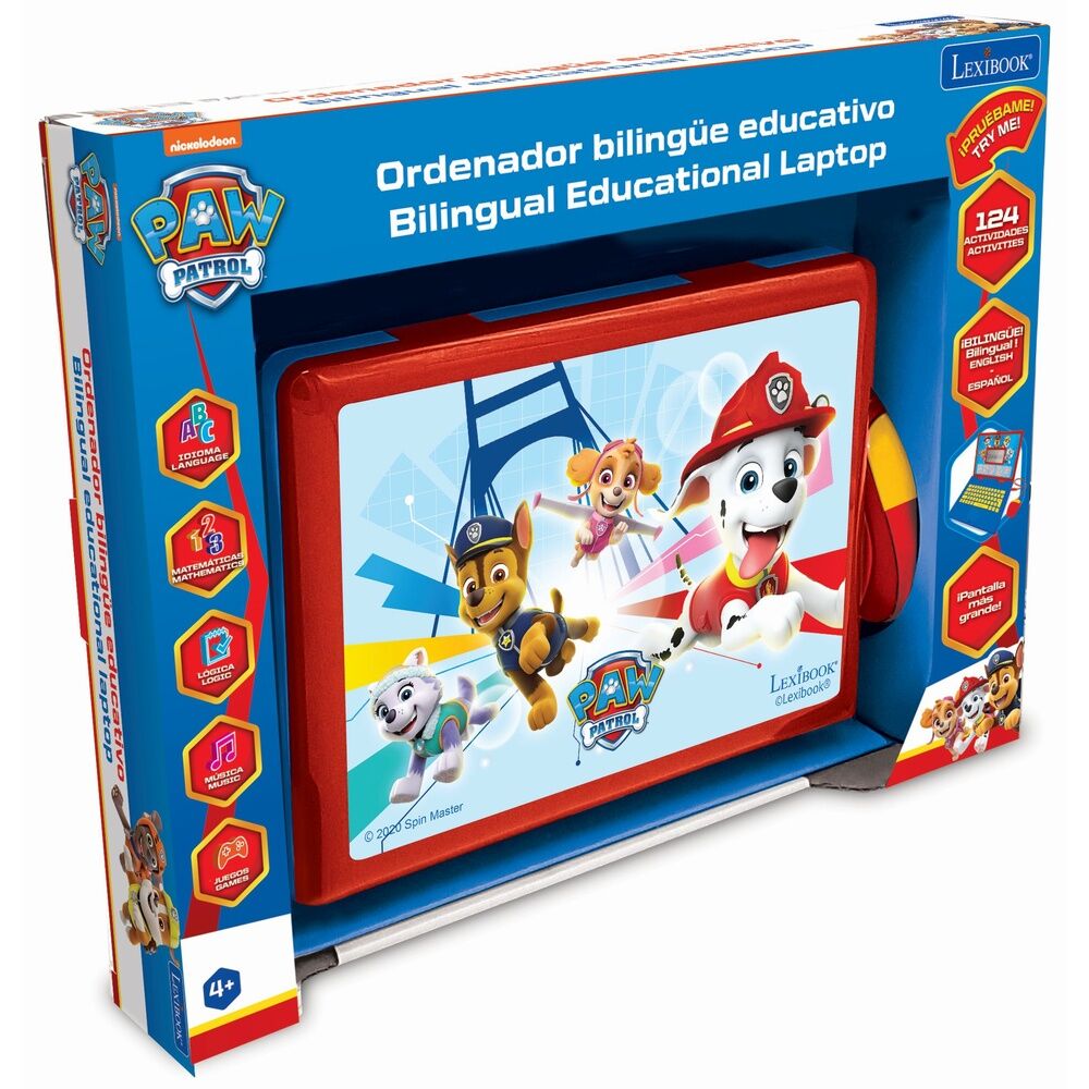 Imagen 1 - Ordenador Portatil Educativo Patrulla Canina Paw Patrol