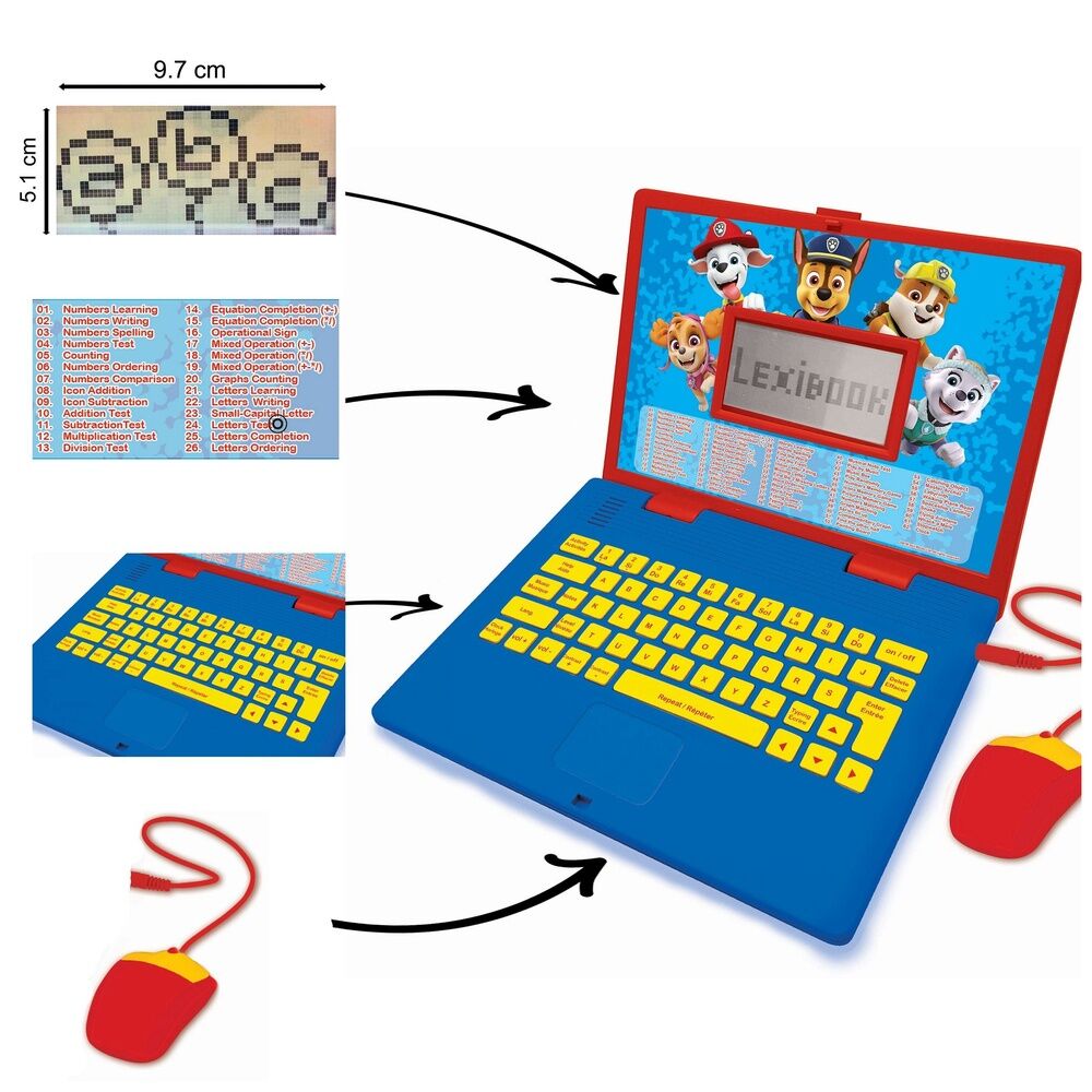 Imagen 8 - Ordenador Portatil Educativo Patrulla Canina Paw Patrol