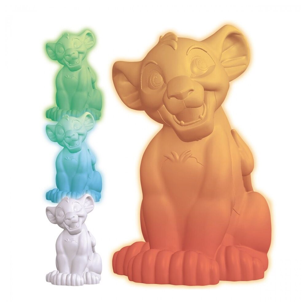 Imagen 2 - Lampara 3D Simba El Rey Leon Disney