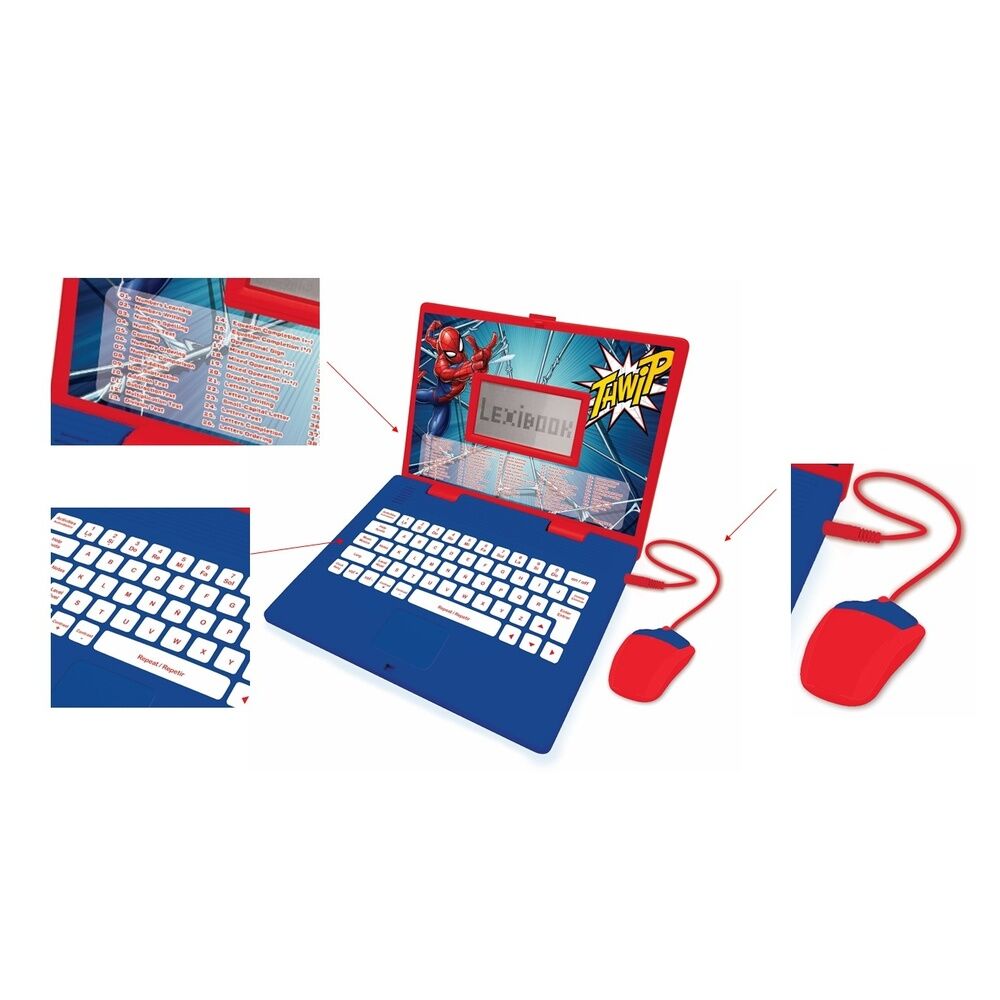 Imagen 2 - Ordenador Portatil Educativo Spiderman Marvel