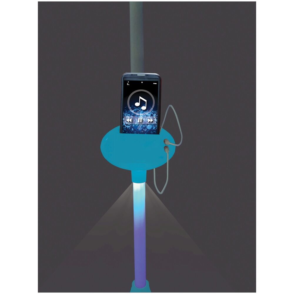 Imagen de Microfono Con Pie Luminoso Frozen Disney parte de nuestra colección en Espadas y más, sitio oficial.