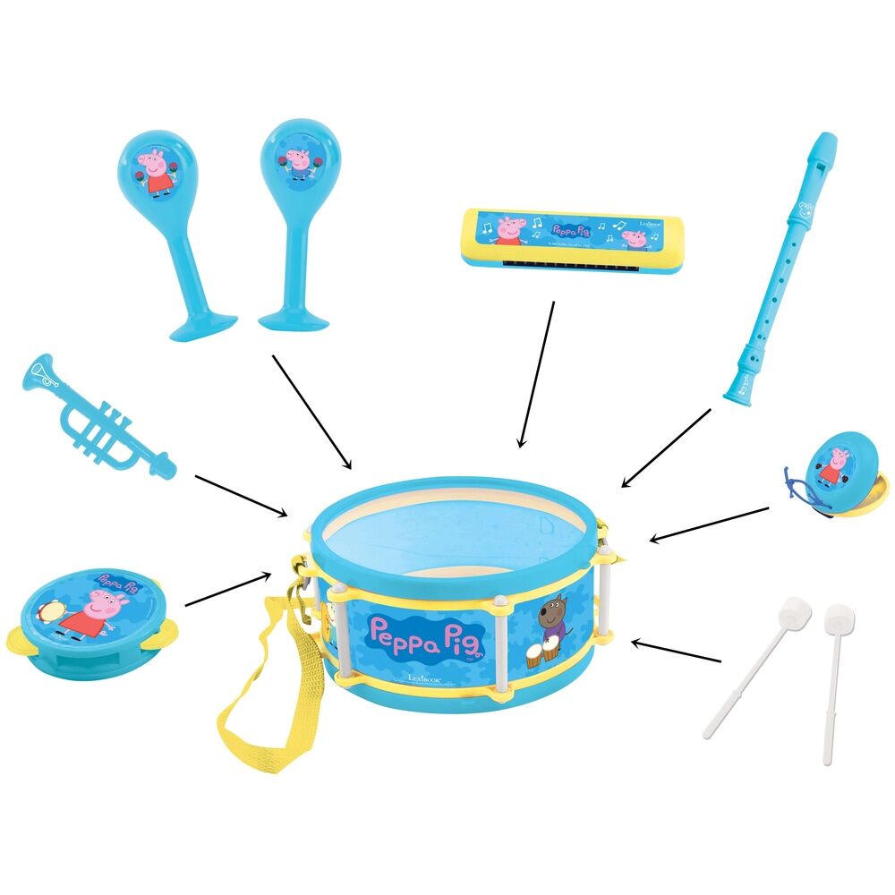 Imagen 3 de Set Musical 7 Instrumentos Peppa Pig