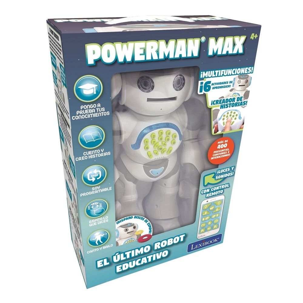 Imagen 3 de Robot Parlante Multicolor Powerman Max