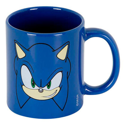 Imagen de Taza Face Sonic The Hedgehog parte de nuestra colección en Espadas y más, sitio oficial.