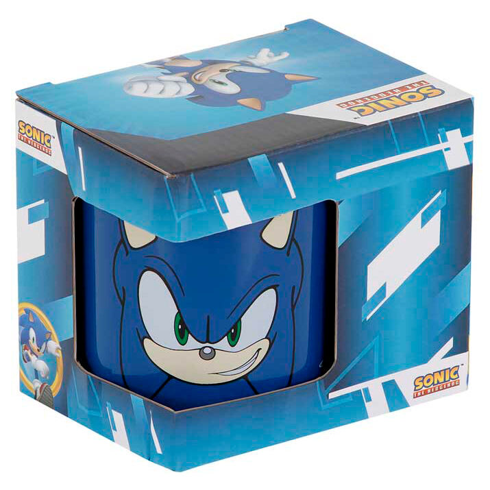 Imagen de Taza Face Sonic The Hedgehog parte de nuestra colección en Espadas y más, sitio oficial.