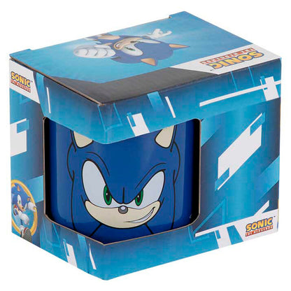 Imagen de Taza Face Sonic The Hedgehog parte de nuestra colección en Espadas y más, sitio oficial.