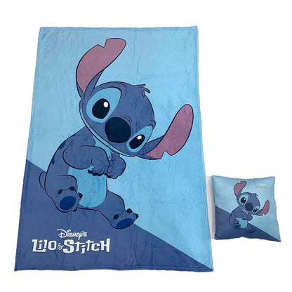 Imagen 2 de Set Manta Polar + Cojin Stitch Disney