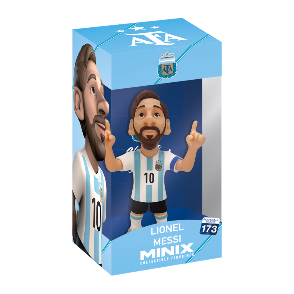 Imagen 1 de Figura Minix Lionel Mesi Argentina 12Cm