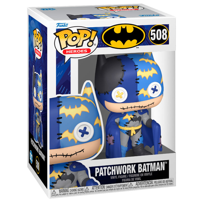 Imagen 1 de Figura Pop Dc Comics Patchwork Batman