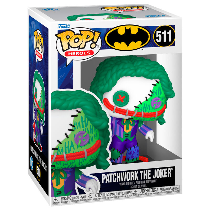 Imagen 1 de Figura Pop Dc Comics Patchwork Joker