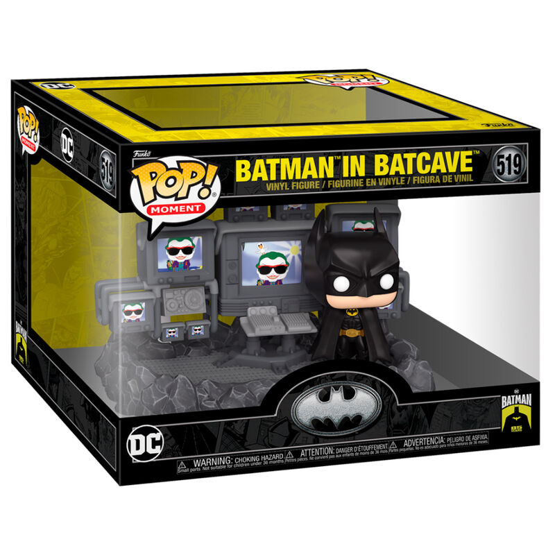 Imagen 1 de Figura Pop Moments Dc Comics Batman In Batcave