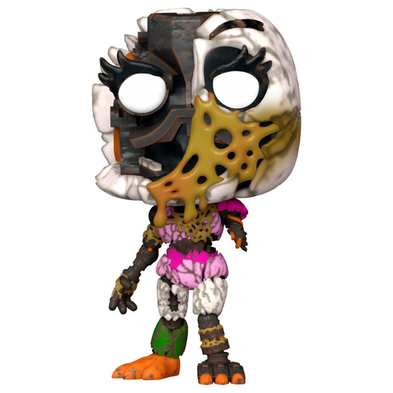 Imagen de Figura Pop Five Nights At Freddys Ruined Chica parte de nuestra colección en Espadas y más, sitio oficial.