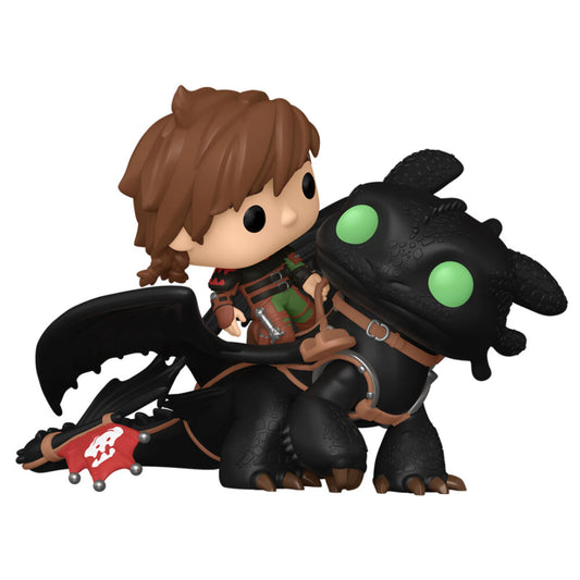 Imagen 1 de Figura Pop Rides Deluxe Como Entrenar A Tu Dragon 2 Hiccup With Toothless