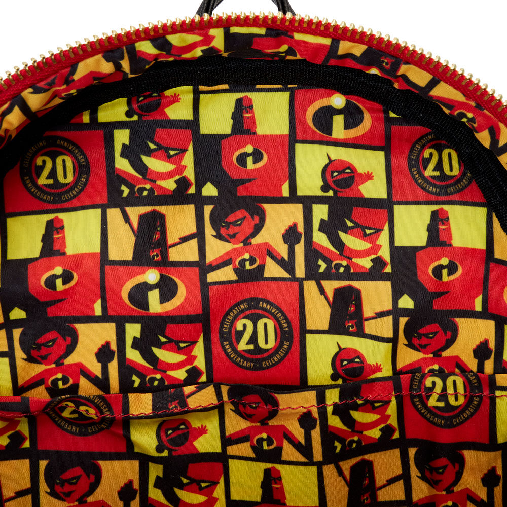 Imagen 5 de Mochila 20Th Anniversary Los Increibles Disney Pixar Loungefly 30Cm