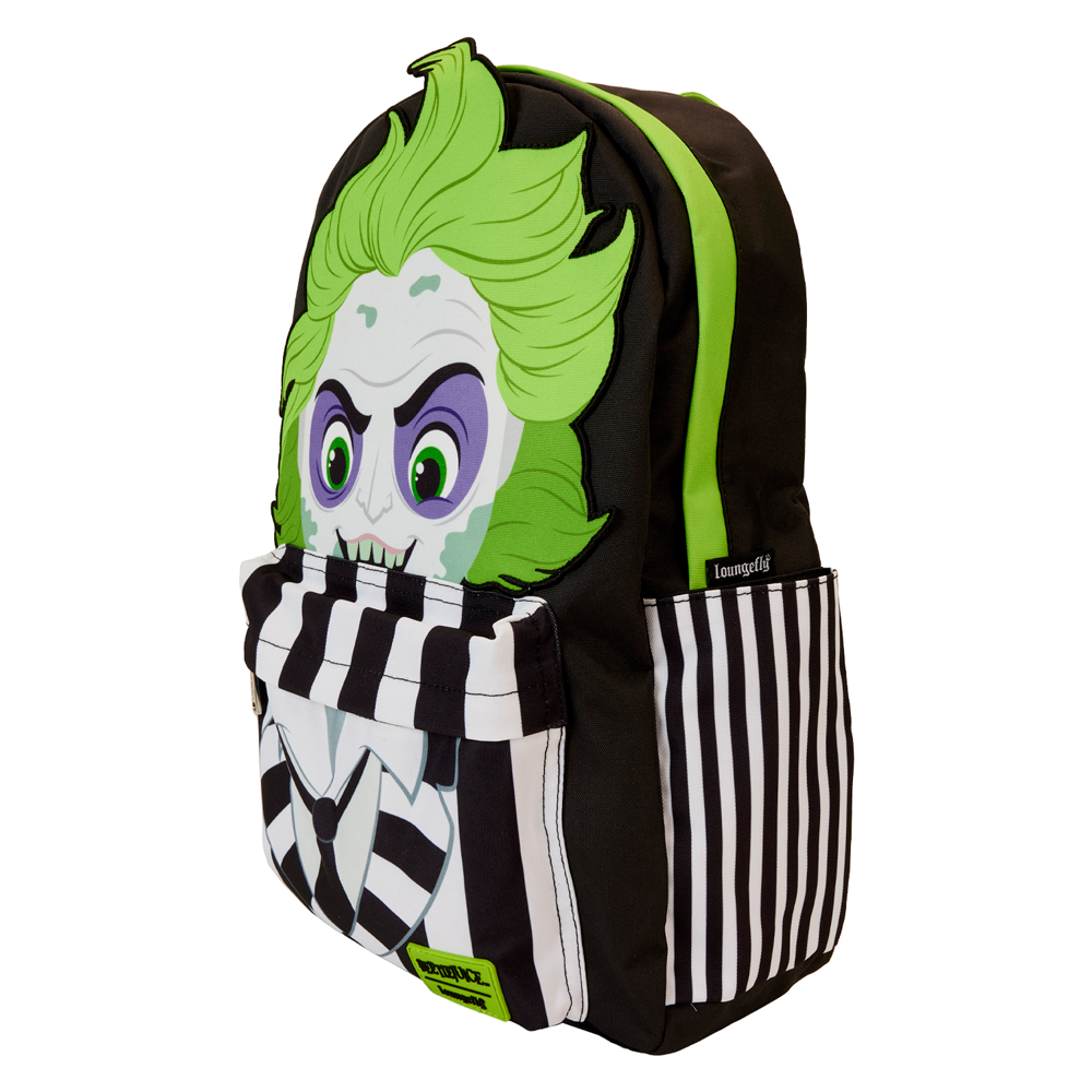 Imagen 2 de Mochila Nylon Beetlejuice Loungefly 43Cm