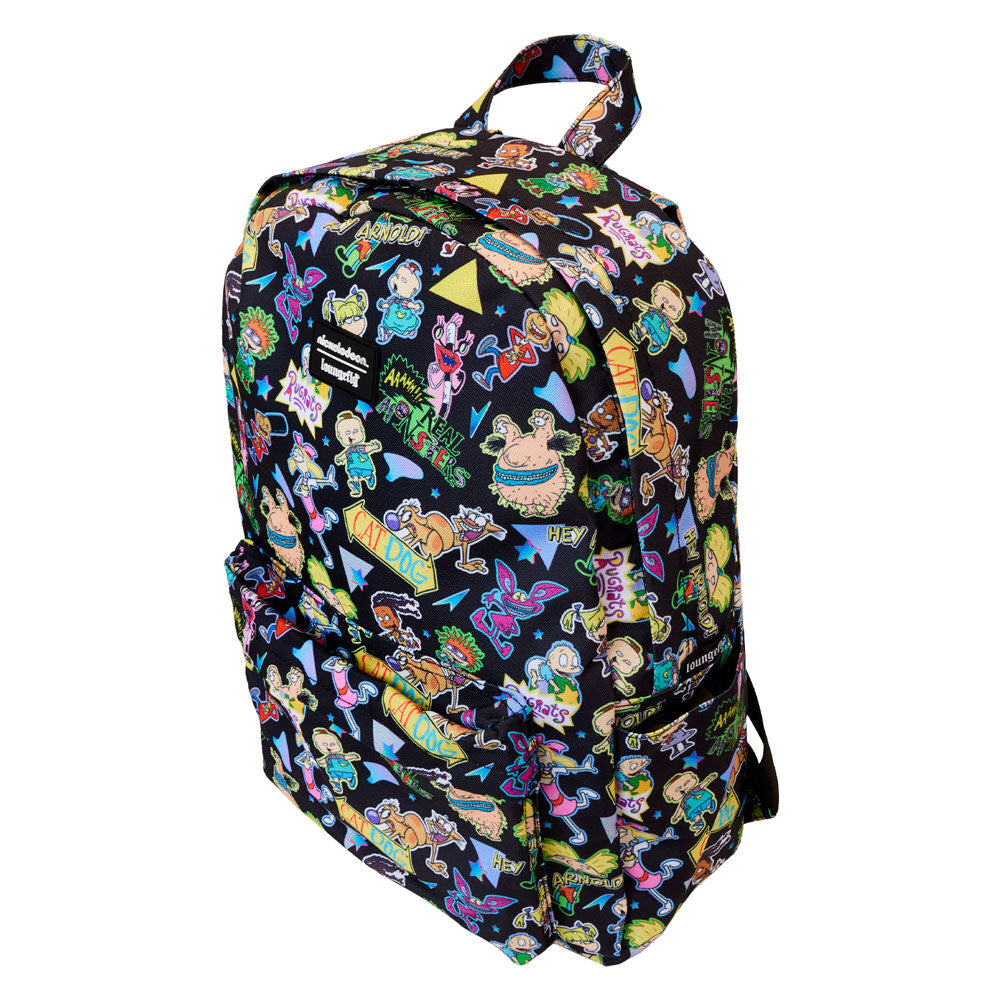 Imagen 4 de Mochila Nylon Nickelodeon Loungefly 43Cm