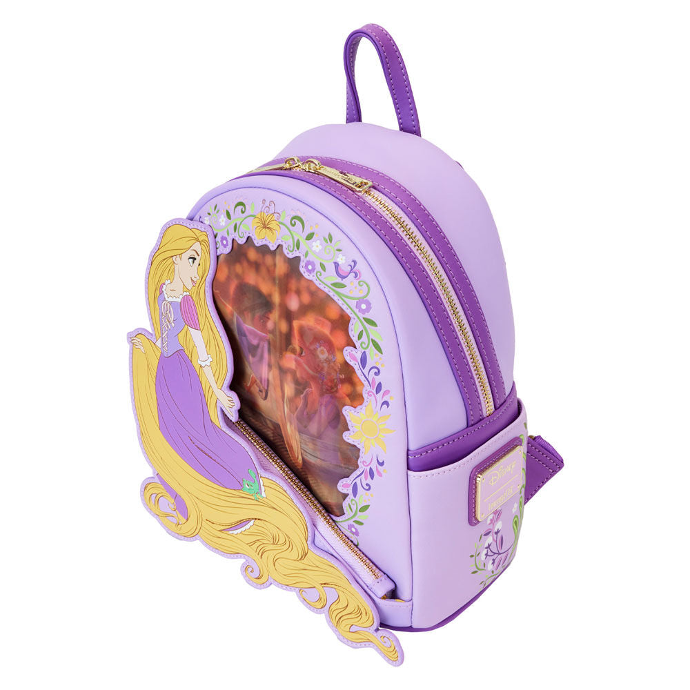 Imagen 4 de Mochila Lenticular Rapunzel Disney Loungefly 26Cm