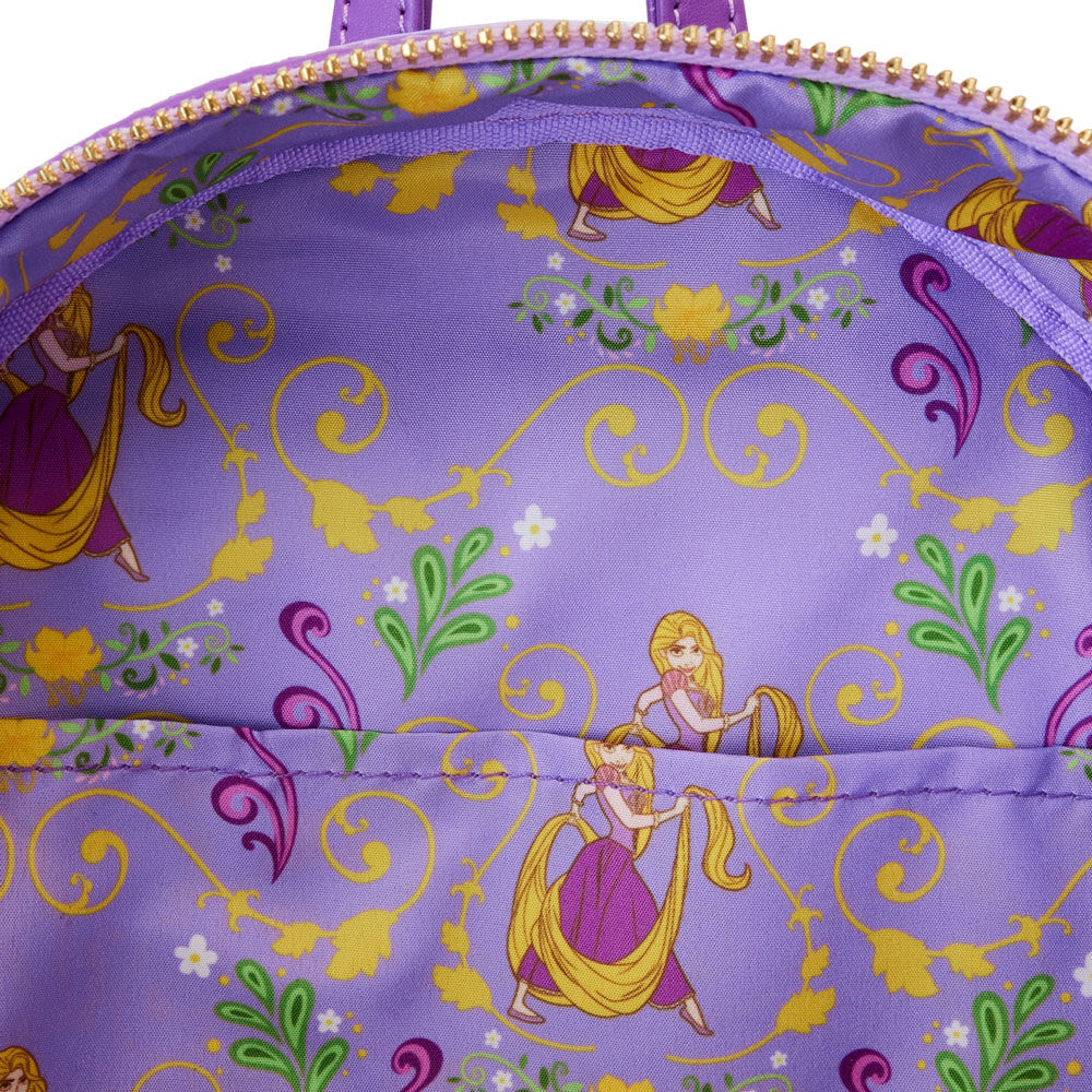 Imagen 6 de Mochila Lenticular Rapunzel Disney Loungefly 26Cm