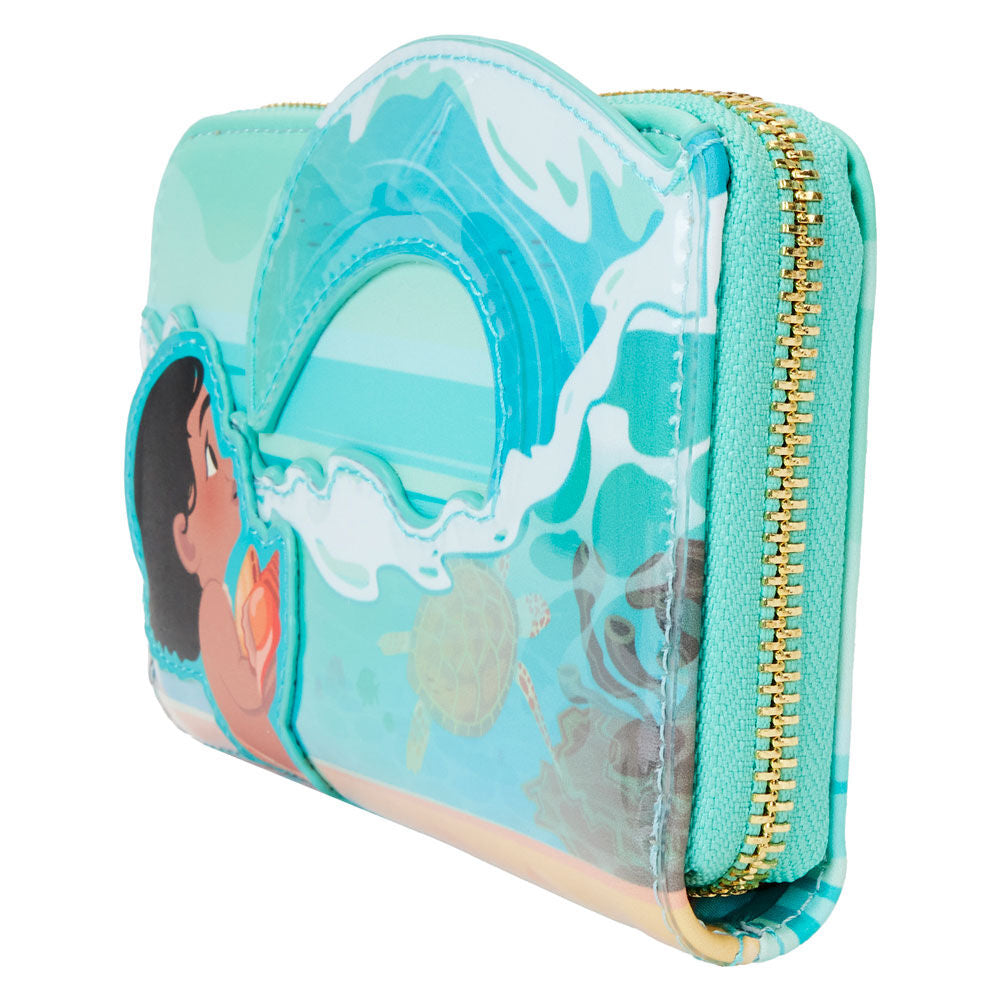 Imagen 2 de Cartera Ocean Waves Vaiana Disney Loungefly