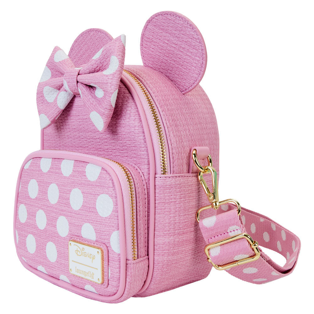 Imagen 2 de Mochila Straw Minnie Disney Loungefly 20Cm