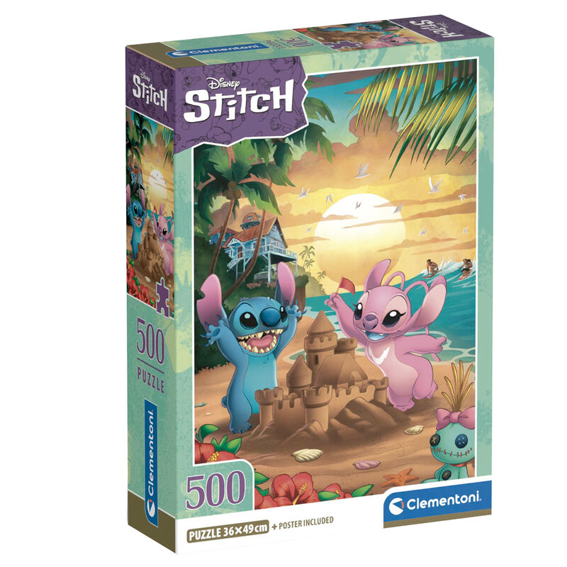 Imagen 1 de Puzzle Stitch Disney 500Pzs