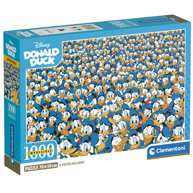 Imagen 1 de Puzzle Impossible Pato Donald Disney 1000Pzs