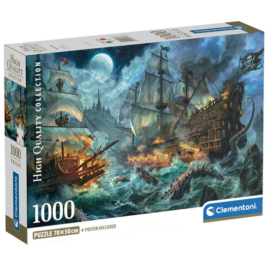 Imagen 1 de Puzzle Pirates Battle 1000Pzs