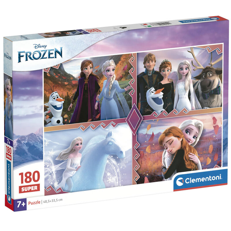 Imagen 1 - Puzzle Super Frozen Disney 180Pzs