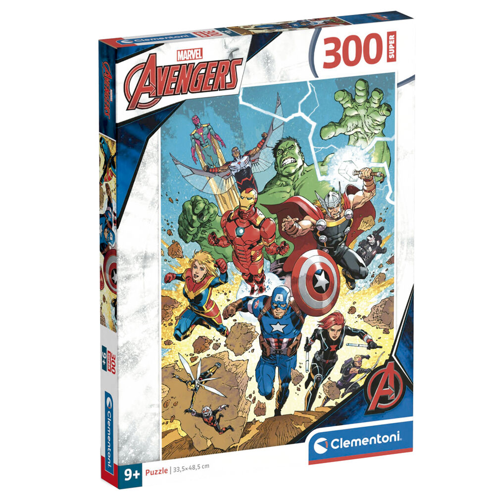 Imagen 1 de Puzzle Super Vengadores Avengers Marvel 300Pzs