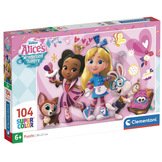Imagen 1 de Puzzle Alice Wonderland Bakery Disney 104Pzs