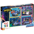 Imagen 1 - Puzzle Batwheels Dc Comics 12+16+20+24Pzs