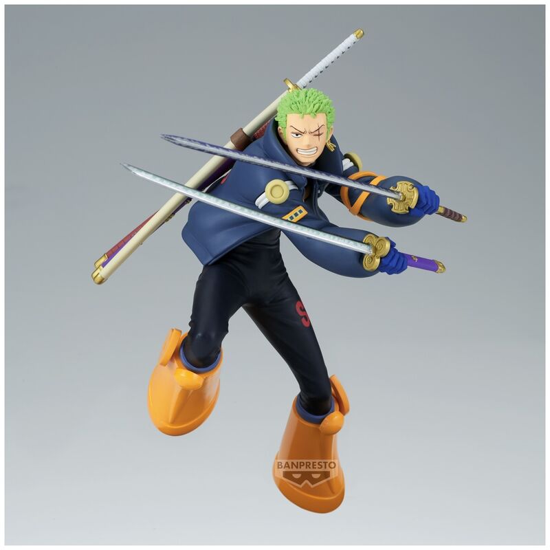 Imagen 2 de Figura Roronoa Zoro Battle Record Collection One Piece 16Cm