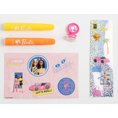 Imagen 5 de Set Papeleria Coloreable Barbie