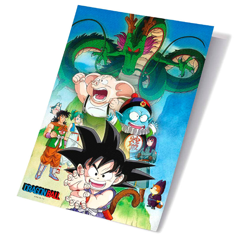 Imagen 1 - Poster 3D Shenron And Heroes Dragon Ball Super
