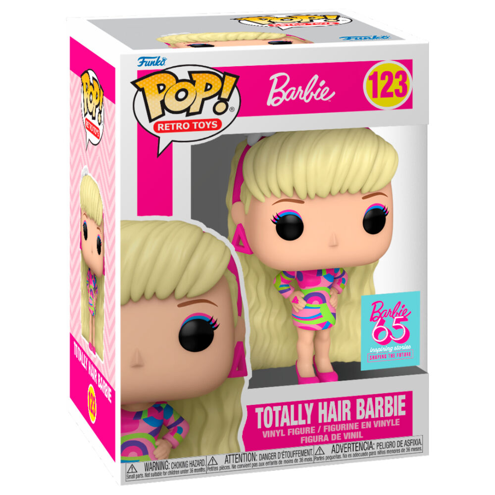 Imagen 2 de Figura Pop Barbie Totally Hair Barbie