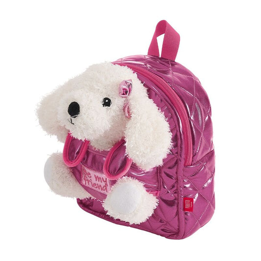 Imagen 1 de Mochila + Peluche Perro Didi 27Cm