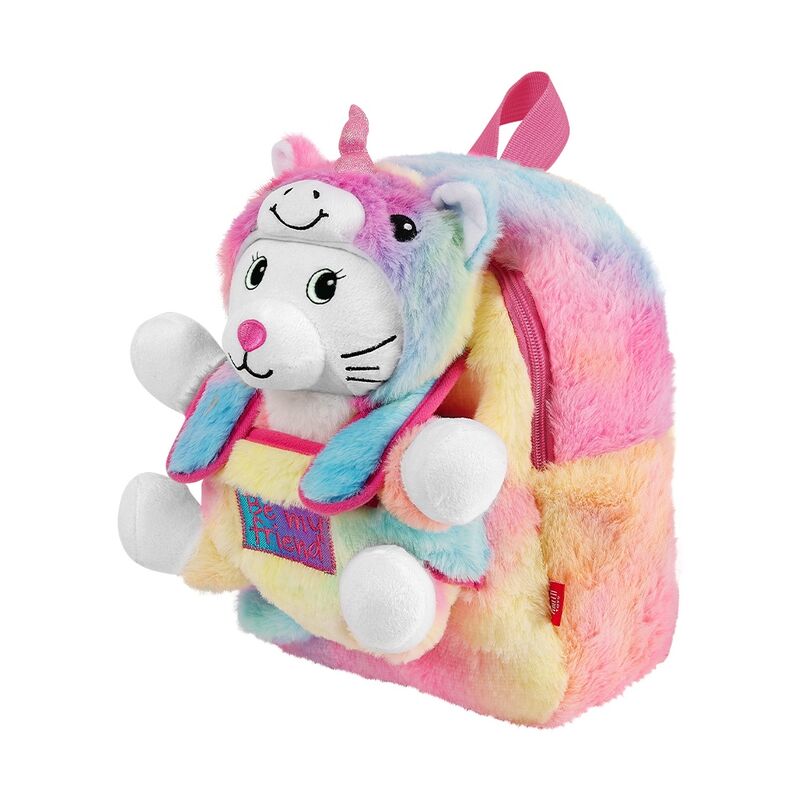 Imagen 1 de Mochila + Peluche Gato Emi 27Cm