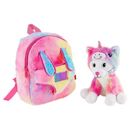 Imagen 3 de Mochila + Peluche Gato Emi 27Cm