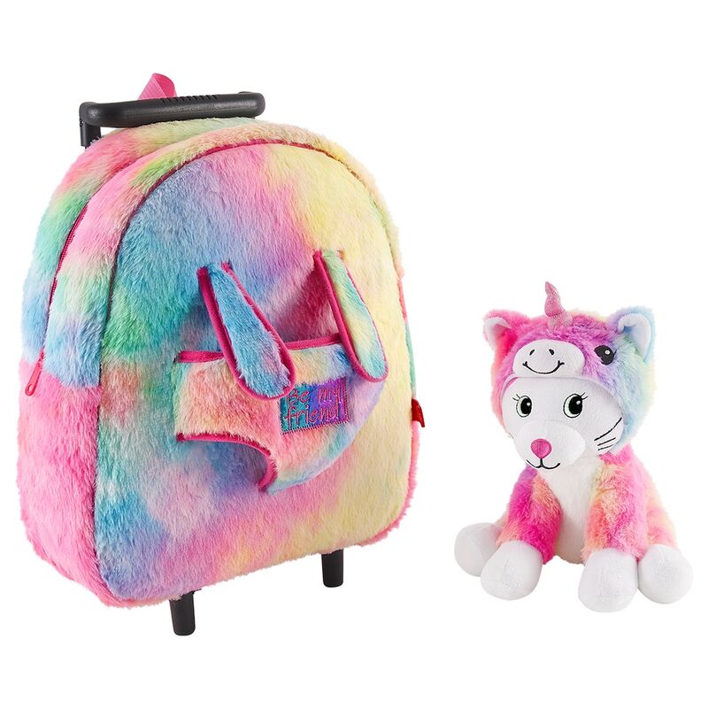 Imagen 3 - Trolley + Peluche Gato Emi 32Cm