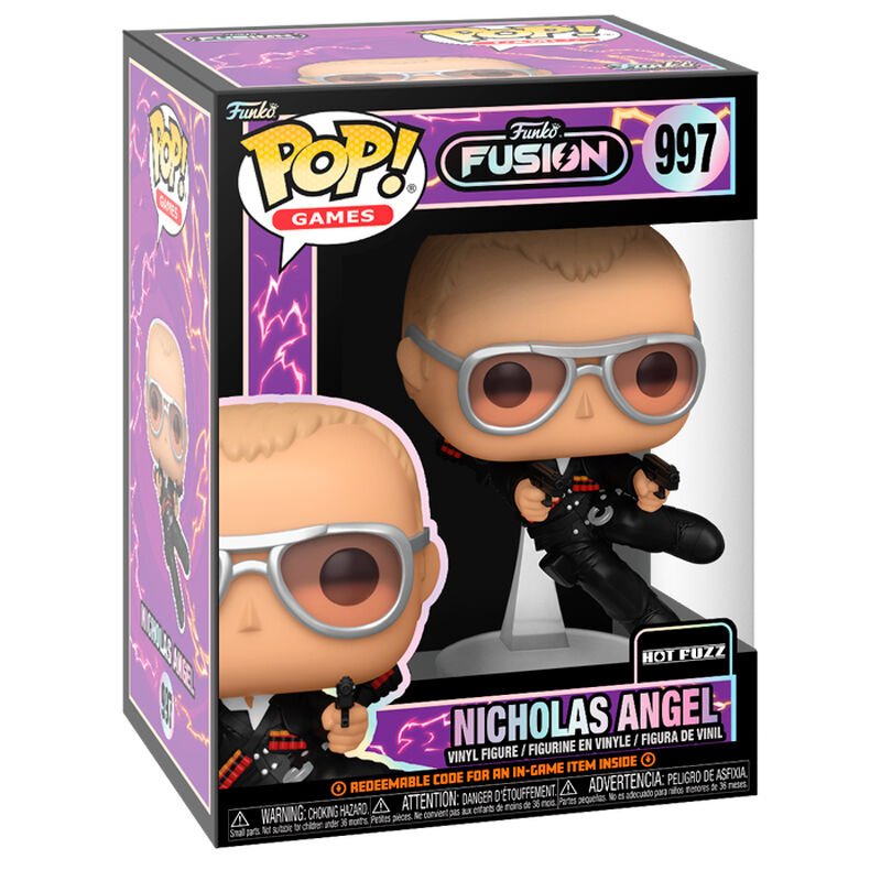 Imagen 2 de Figura Pop Funko Fusion Hot Fuzz Nicholas Angel