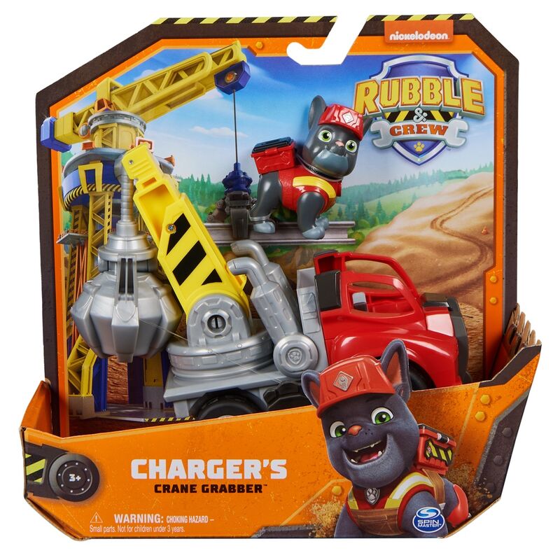 Imagen 1 - Vehiculo Clasico Charger Equipo Rubble Patrulla Canina Paw Patrol