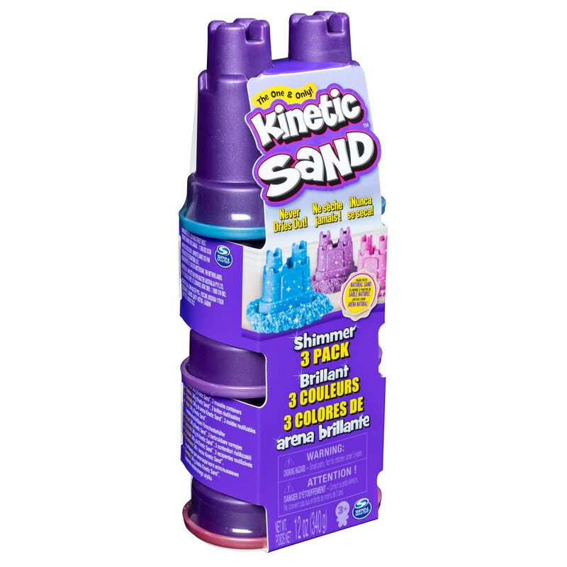 Imagen 1 de Set 3 Arena Magica Brillante Kinetic Sand