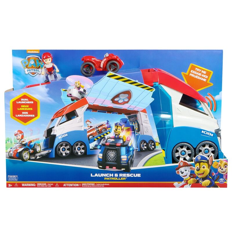 Imagen 1 - Vehiculo Transformable Launch & Rescue Patrulla Canina Paw Patrol