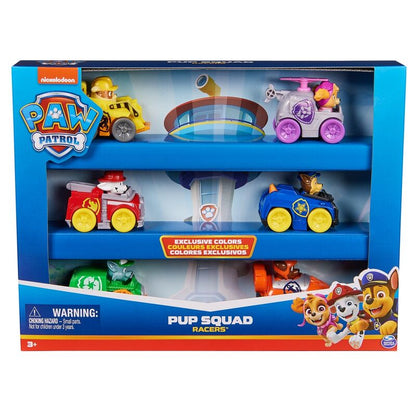 Imagen 1 de Set 6 Vehiculos Pup Squad Racer Patrulla Canina Paw Patrol