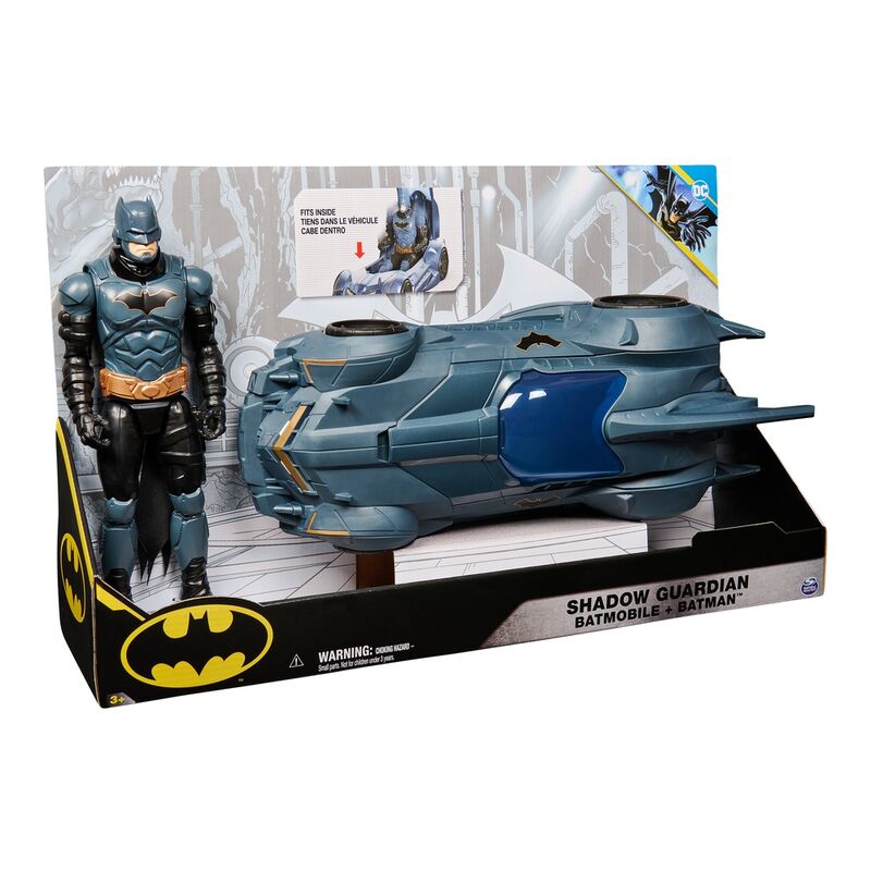 Imagen 1 de Set Figura Batman + Batmovil Dc Comics