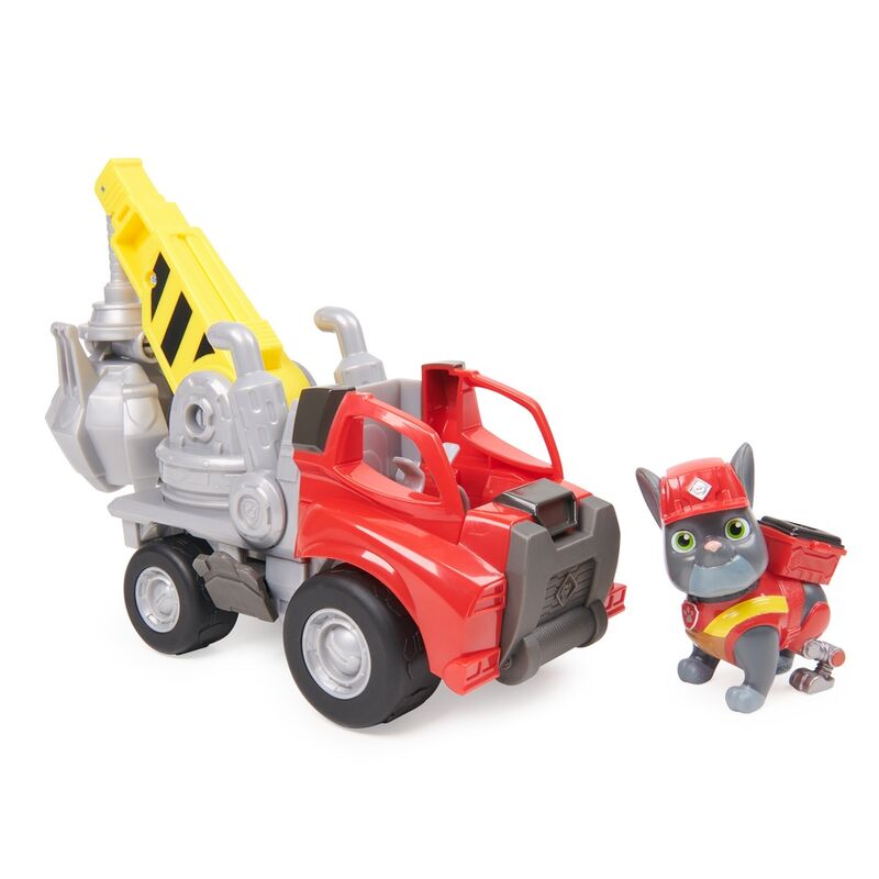Imagen 2 de Vehiculo Clasico Charger Equipo Rubble Patrulla Canina Paw Patrol