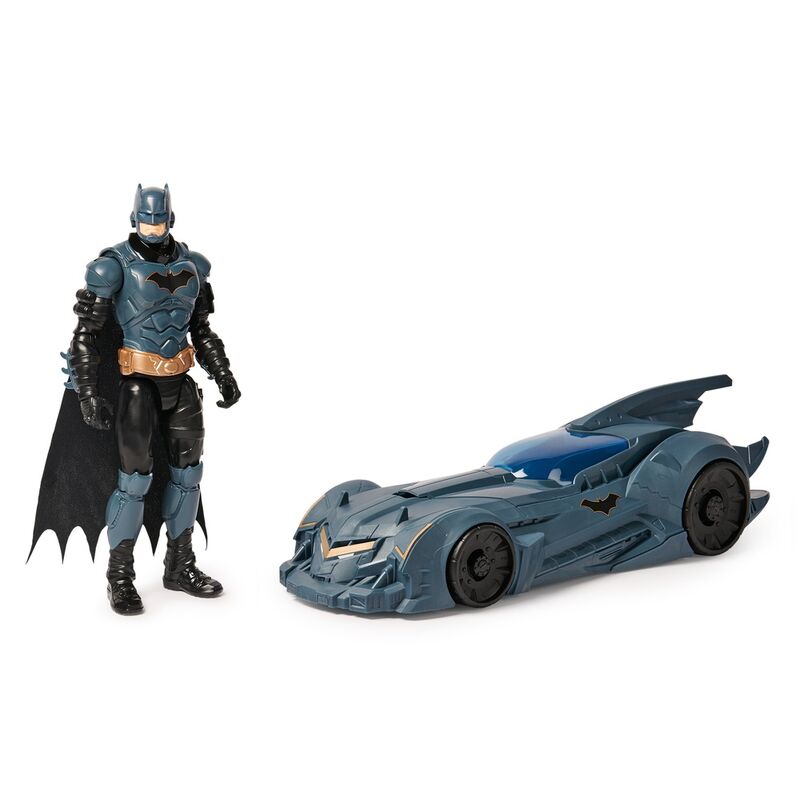 Imagen 2 de Set Figura Batman + Batmovil Dc Comics