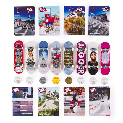 Imagen 2 de Blister 8 Monopatines Skate Olimpicos Tech Deck