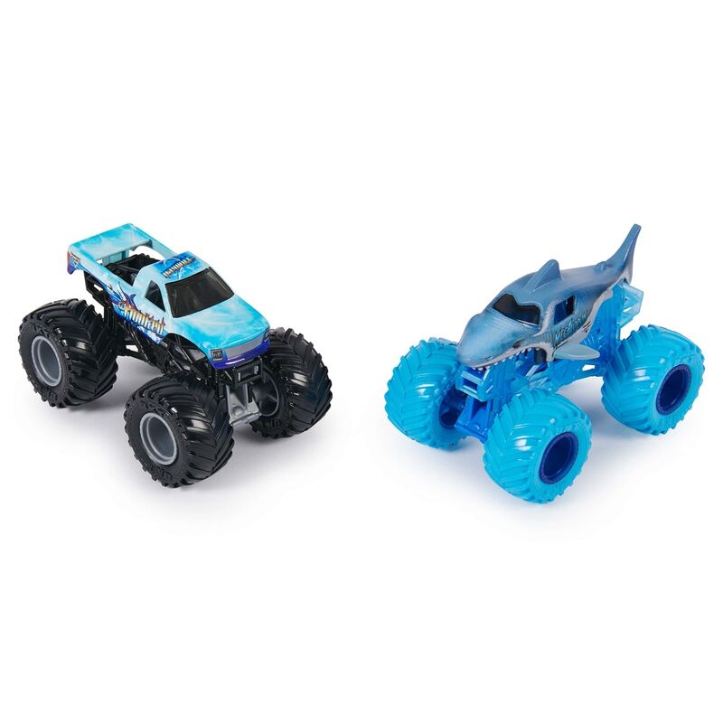 Imagen 2 de Blister 2 Megalodon Vs Hooked Monster Jam